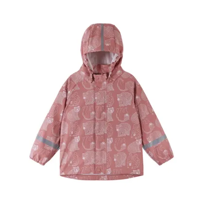 Zdjęcie Reima Kurtka przeciwdeszczowa Vesi 5100025A Różowy Regular Fit