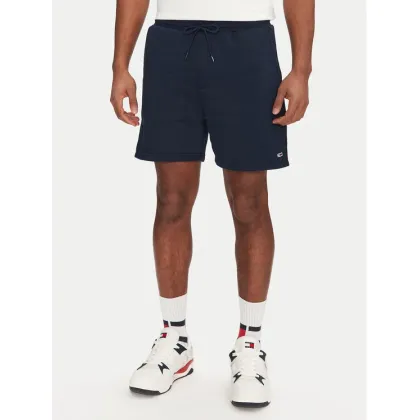 Zdjęcie Tommy Jeans Szorty sportowe Flag Beach DM0DM21931 Granatowy Regular Fit