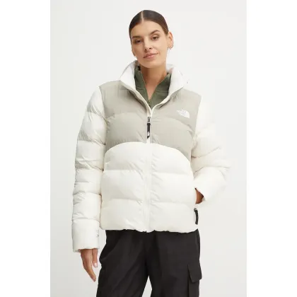 Zdjęcie The North Face kurtka Saikuru damska kolor beżowy zimowa NF0A89JD4QI1