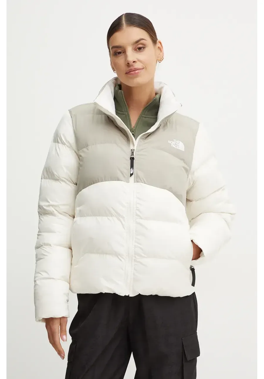 obrazek 1 The North Face kurtka Saikuru damska kolor beżowy zimowa NF0A89JD4QI1