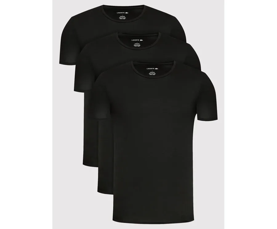 obrazek 1 Lacoste Komplet 3 t-shirtów TH3321 Czarny Slim Fit