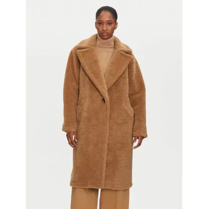 Zdjęcie MICHAEL Michael Kors Kożuch 77B1384M52 Brązowy Oversize