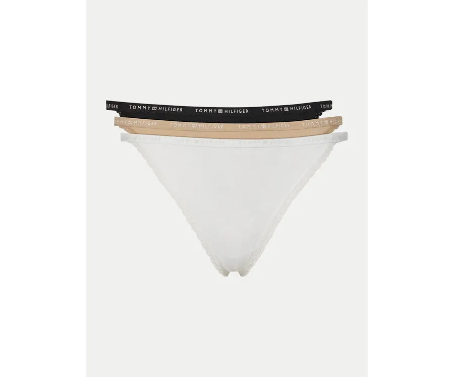 obrazek 1 Tommy Hilfiger Komplet 3 par stringów UW0UW05754 Kolorowy