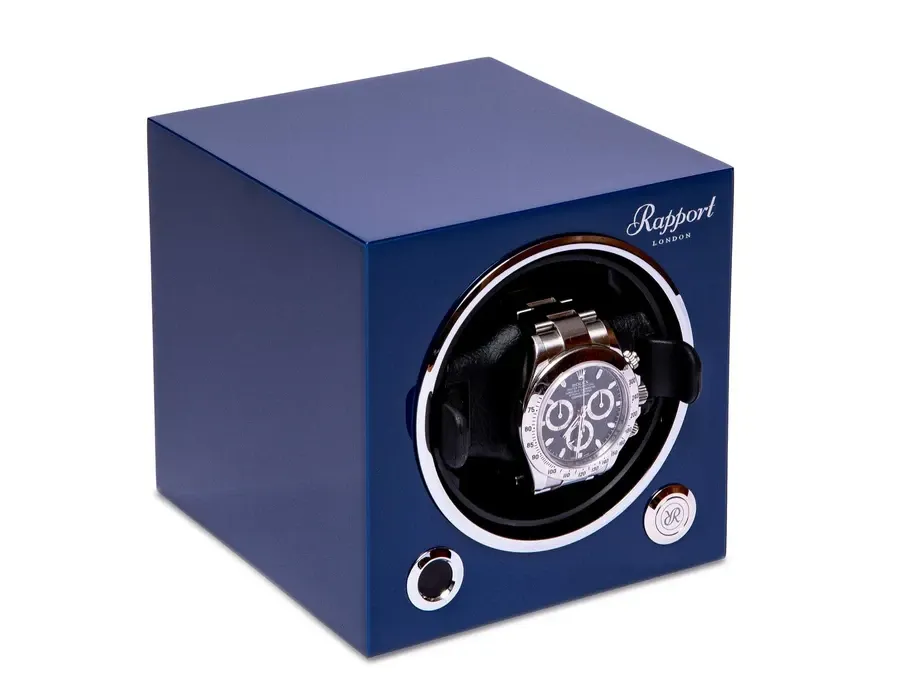 obrazek 3 Pojedyńczy rotomat na zegarek - lakierowana drewniana obudowa