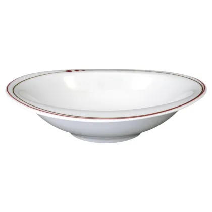 Zdjęcie Porcelanowa owalna mała miska deserowa 17x16 cm w stylu nowoczesnym - Seltmann Weiden