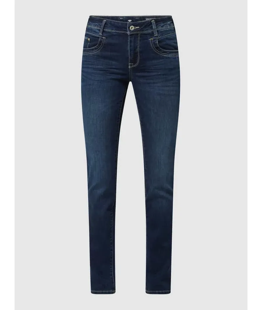 obrazek 1 Jeansy o kroju regular fit z dodatkiem streczu model ‘Alexa’
