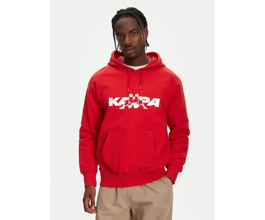 obrazek 1 Kappa Bluza Nhayma 341V57W Czerwony Regular Fit