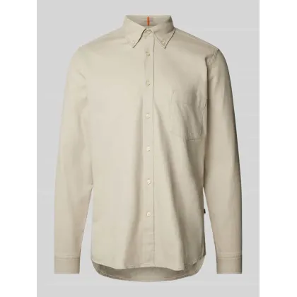 Zdjęcie Koszula casualowa o kroju regular fit z kołnierzykiem typu button down model ‘Rickert’