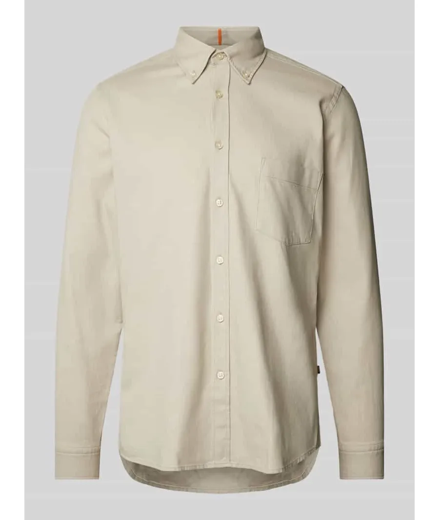 obrazek 1 Koszula casualowa o kroju regular fit z kołnierzykiem typu button down model ‘Rickert’