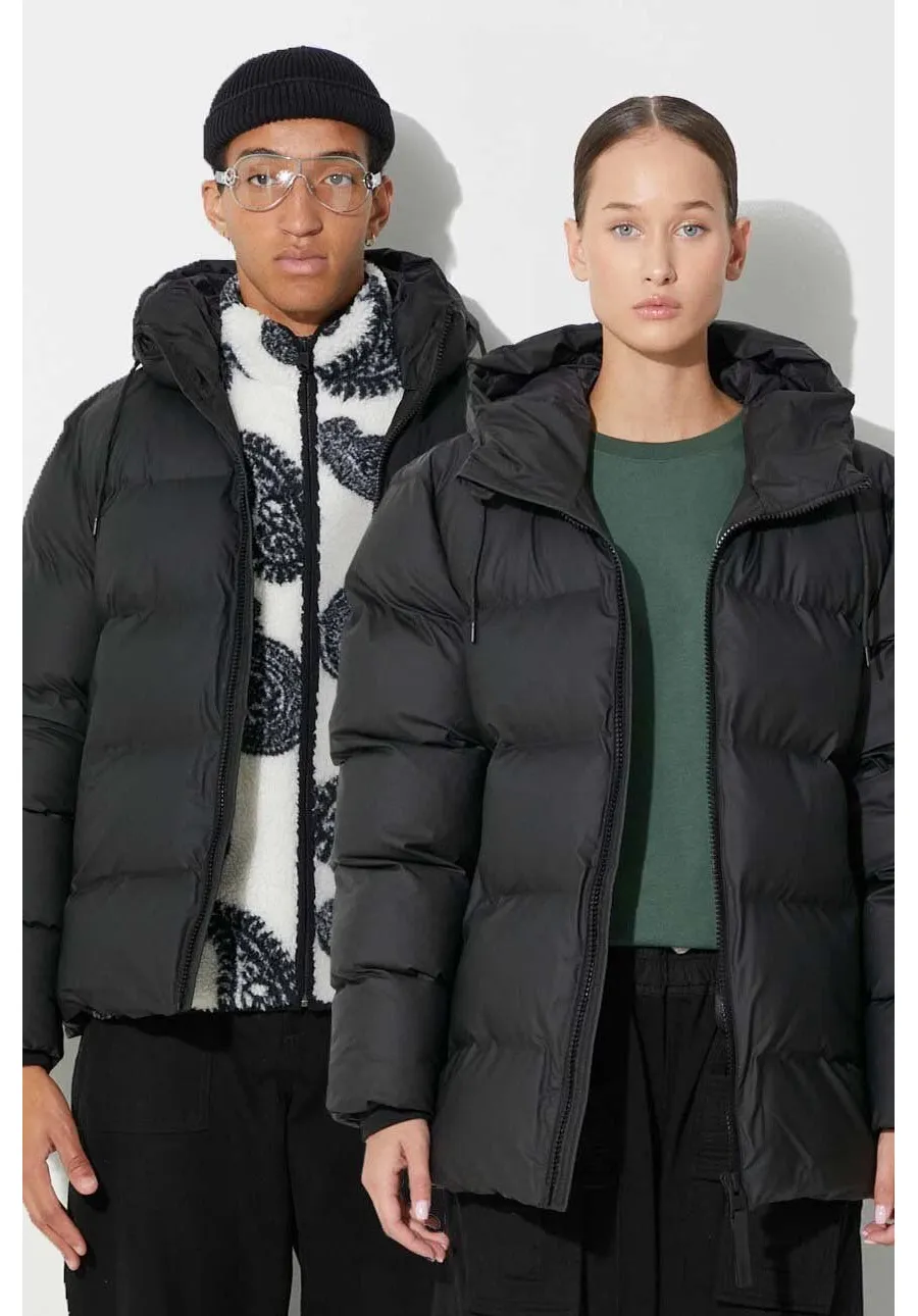 obrazek 1 Rains kurtka 15120 Jackets kolor czarny zimowa