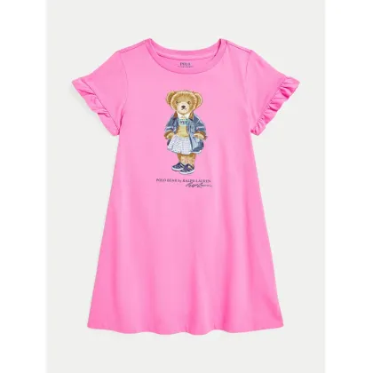 Zdjęcie Polo Ralph Lauren Sukienka codzienna 312965157002 Różowy Regular Fit