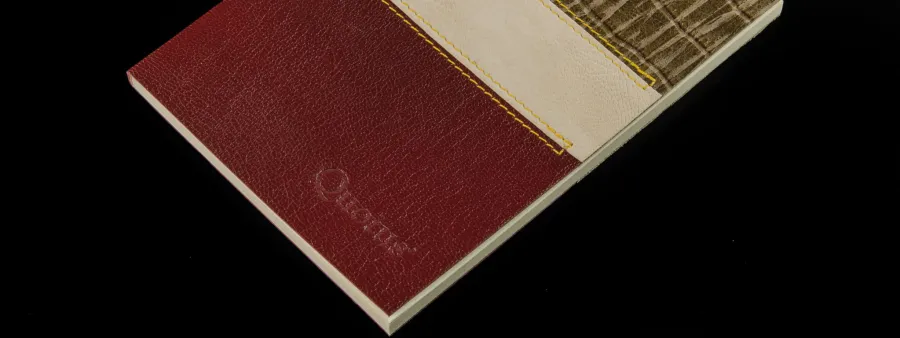 picture 2 Unique leather notebook