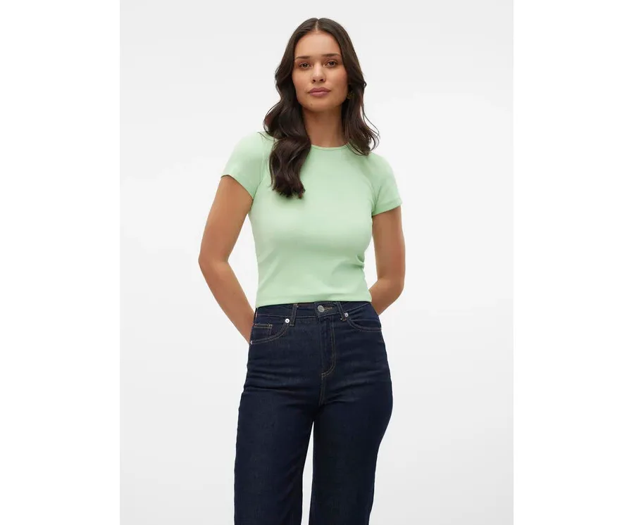 obrazek 1 Vero Moda T-Shirt Chloe 10306894 Zielony Tight Fit
