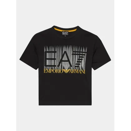 Zdjęcie EA7 Emporio Armani T-Shirt 3DBT59 BJ02Z 1200 Czarny Regular Fit