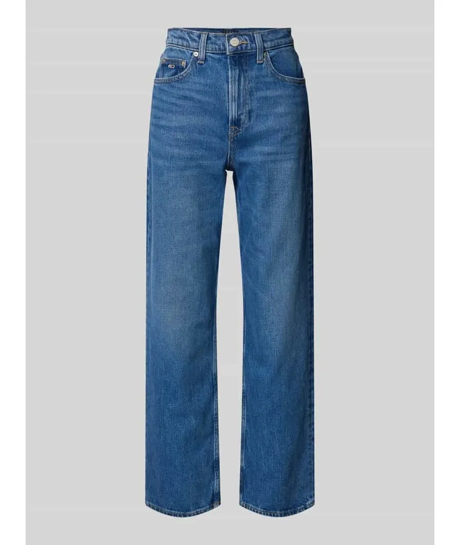 obrazek 1 Tommy Jeans Jeansy Layla DW0DW19563 Niebieski Straight Fit