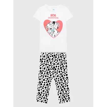 Zdjęcie OVS Komplet t-shirt i spodenki 1764438 Biały Regular Fit