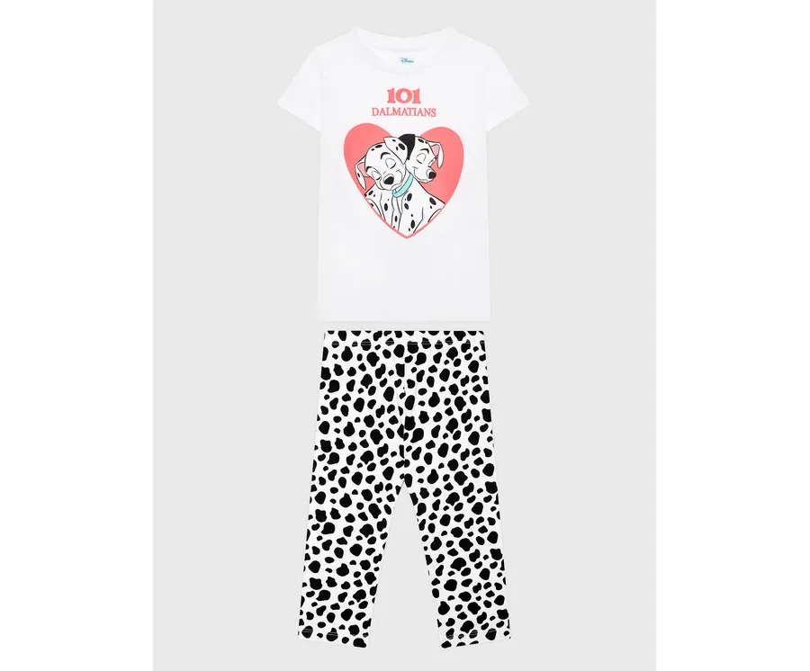 obrazek 1 OVS Komplet t-shirt i spodenki 1764438 Biały Regular Fit
