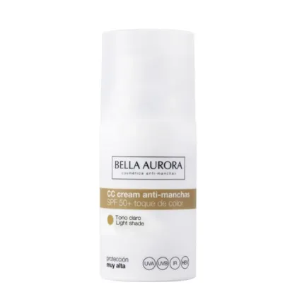 Zdjęcie Bella Aurora Krem CC przeciw przebarwieniom SPF 50, Light 30 ml