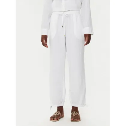 Zdjęcie LAUREN RALPH LAUREN Spodnie materiałowe 20417190 Biały Regular Fit