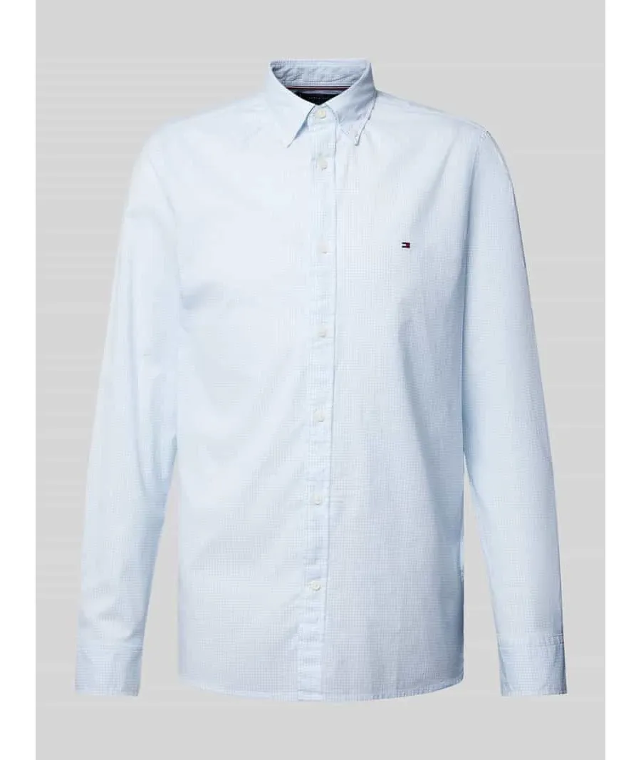 obrazek 1 Koszula casualowa o kroju slim fit z kołnierzykiem typu button down