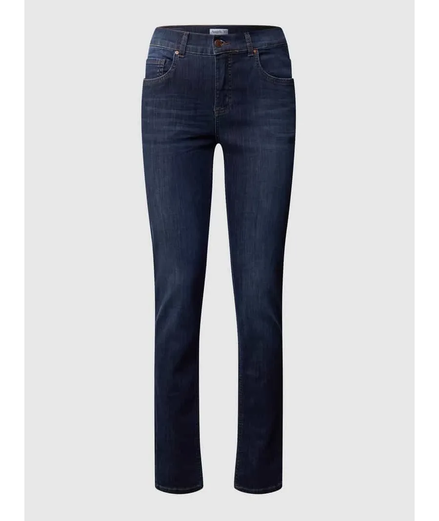 obrazek 1 Jeansy o kroju skinny fit z 5 kieszeniami