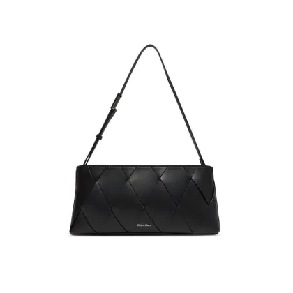Zdjęcie Calvin Klein Torebka Ck Woven Elongated Shoulder Bag K60K612992 Czarny