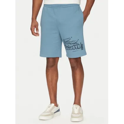 Zdjęcie Lacoste Szorty sportowe GH0286 Niebieski Regular Fit