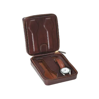 Zdjęcie Pomysłowe pudełko na zegarki - skóra Ubrique