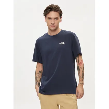 Zdjęcie The North Face T-Shirt Simple Dome NF0A87NG Granatowy Regular Fit