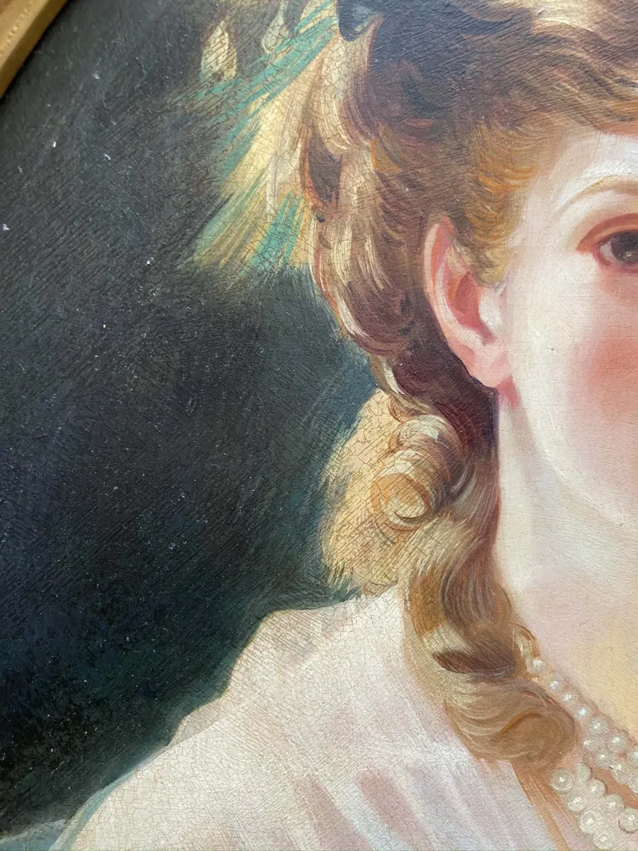 obrazek 4 Portret księżnej Morny, księżniczki Troubestkoy 70x50 cm - Angelo Granati