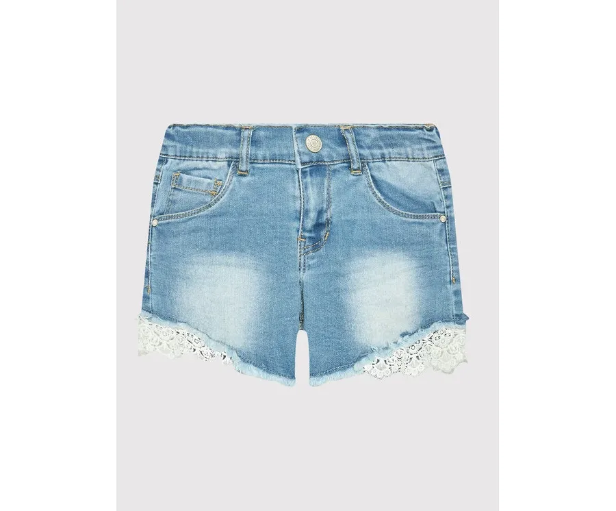 obrazek 1 NAME IT Szorty jeansowe 13197440 Niebieski Slim Fit