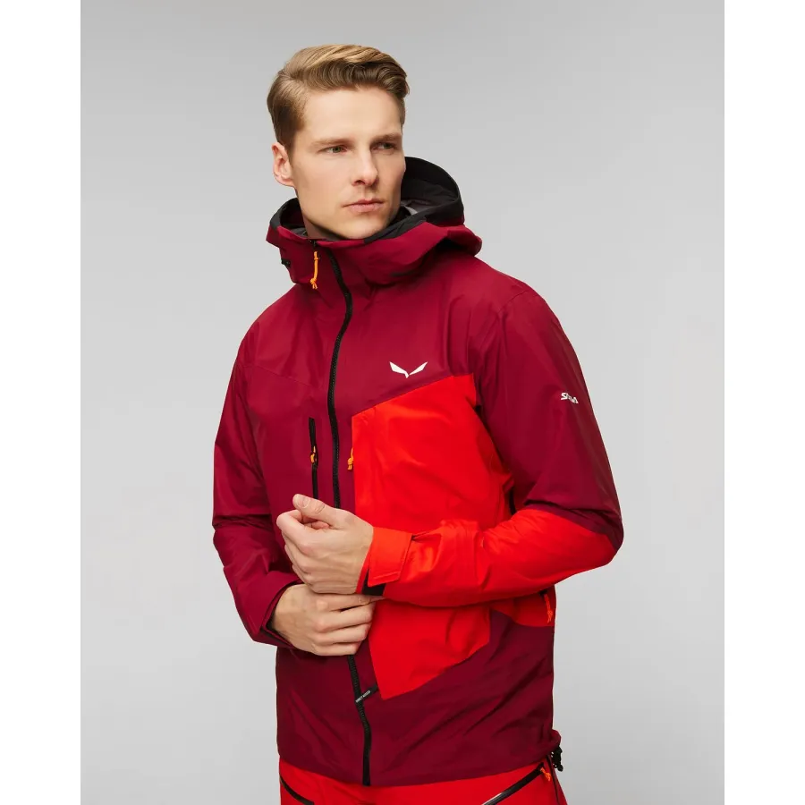 obrazek 1 Kurtka Skiturowa Hardshell Męska Salewa Sella 3l Ptx