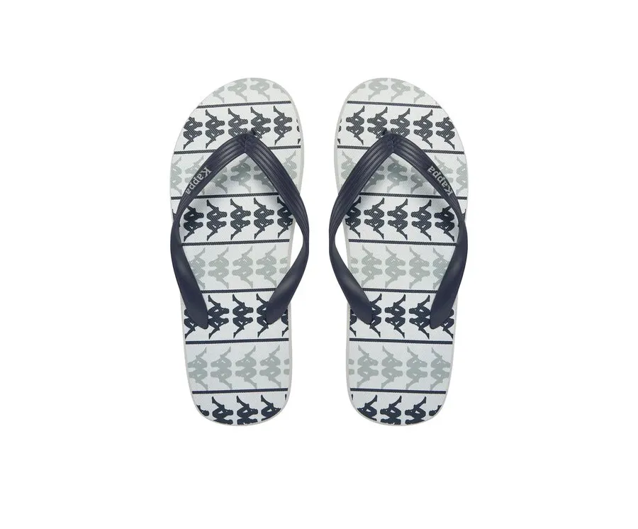obrazek 1 Kappa Japonki 371D2UW Blue Marine - White - Grey Lt Lead Granatowy