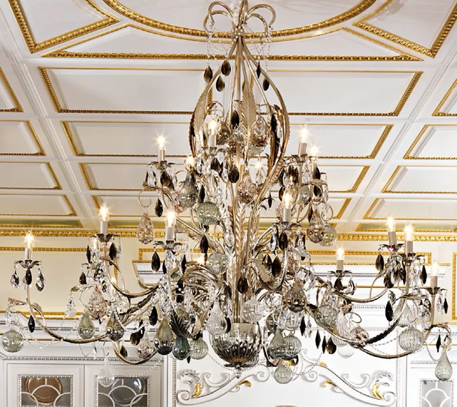 obrazek 1 Urokliwy żyrandol do prestiżowych wnętrz - Euro Lamp Art