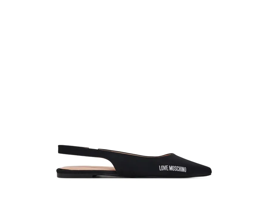 obrazek 1 LOVE MOSCHINO Baleriny JA11021G0MIM0000 Czarny