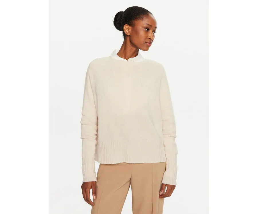 obrazek 1 Marella Sweter Cine 2423366325 Écru Regular Fit