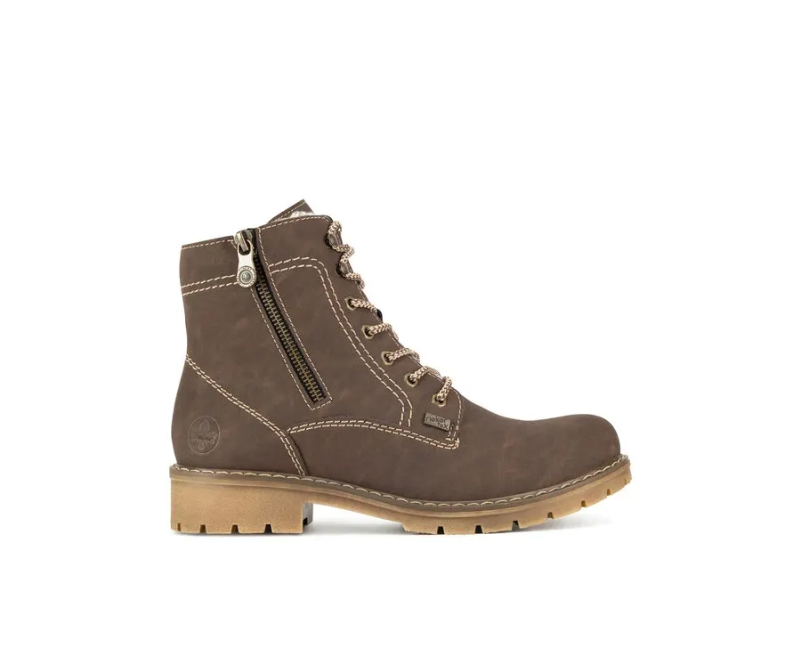 obrazek 1 Rieker Botki Y9134-25 Brązowy