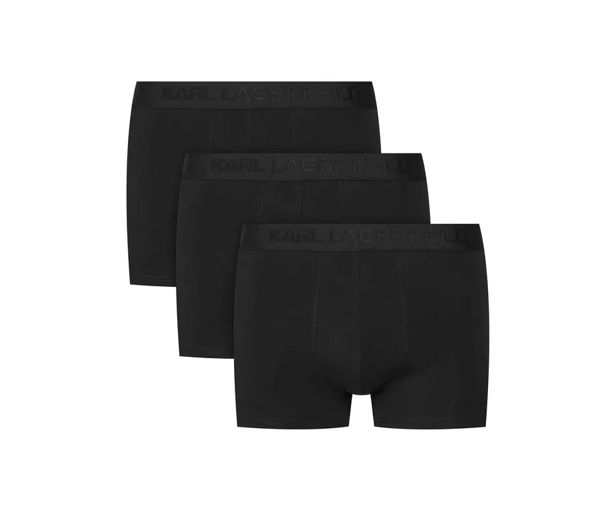 obrazek 1 KARL LAGERFELD Komplet 3 par bokserek A1M47087 Czarny