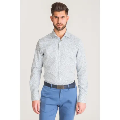 Zdjęcie Biała koszula Joop Panko w niebieski wzór Joop! Collection