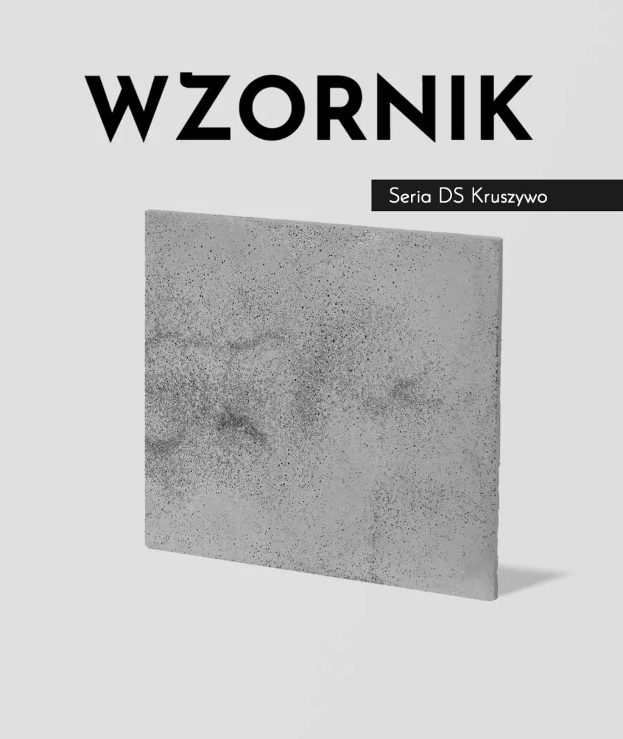 obrazek 1 Wzornik DS - (ciemny popiel, czarne kruszywo, średnia porowatość) - beton architektoniczny