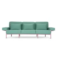 Picture A tasteful 3-seater sofa from the Leo collection