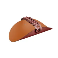 Zdjęcie Ekskluzywny bordowy organizer na ręczniki o wymiarach 28x48 cm