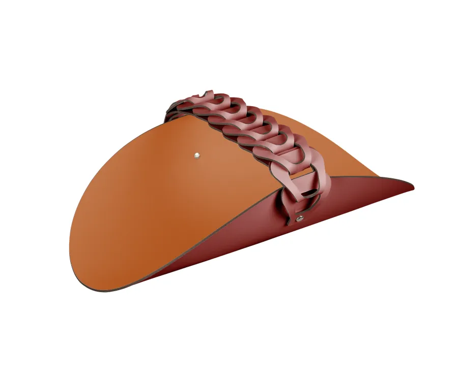 obrazek 1 Ekskluzywny bordowy organizer na ręczniki o wymiarach 28x48 cm