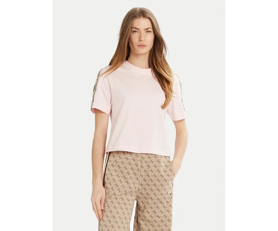 obrazek 1 Guess T-Shirt 144851 Różowy Classic Fit