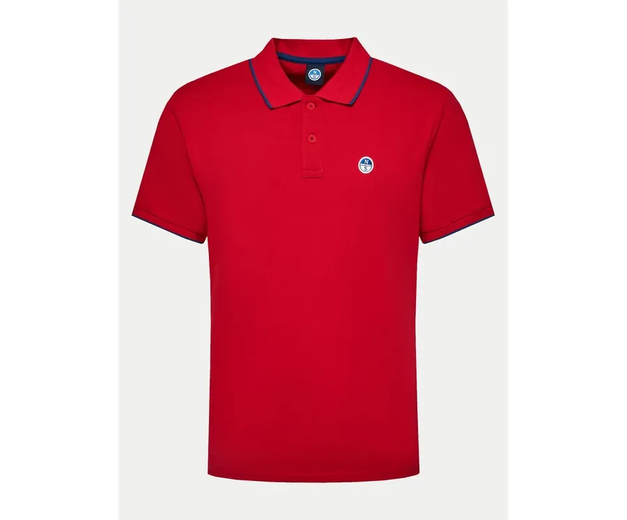 obrazek 1 North Sails Polo 692452 Czerwony Regular Fit