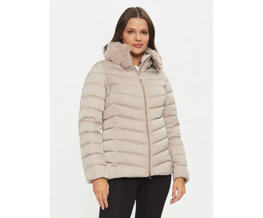 obrazek 1 Geox Kurtka puchowa Calithe W4626T T3122 F5025 Beżowy Regular Fit