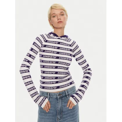 Zdjęcie 2NDDAY Sweter Conner 2245342404 Niebieski Slim Fit