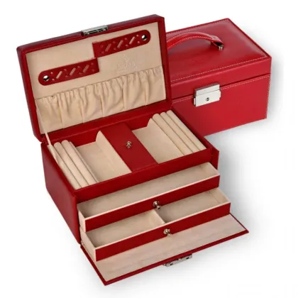 Zdjęcie Gustowny pojemnik na biżuterię z 1 podzieloną szufladą - Sacher