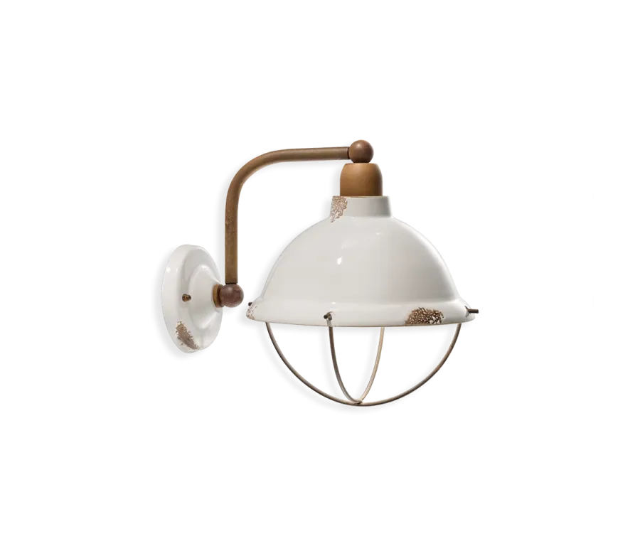 obrazek 1 Piękny stylowy włoski kinkiet Industrial w stylu retro