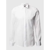 Zdjęcie Koszula smokingowa o kroju slim fit z popeliny z dodatkiem streczu